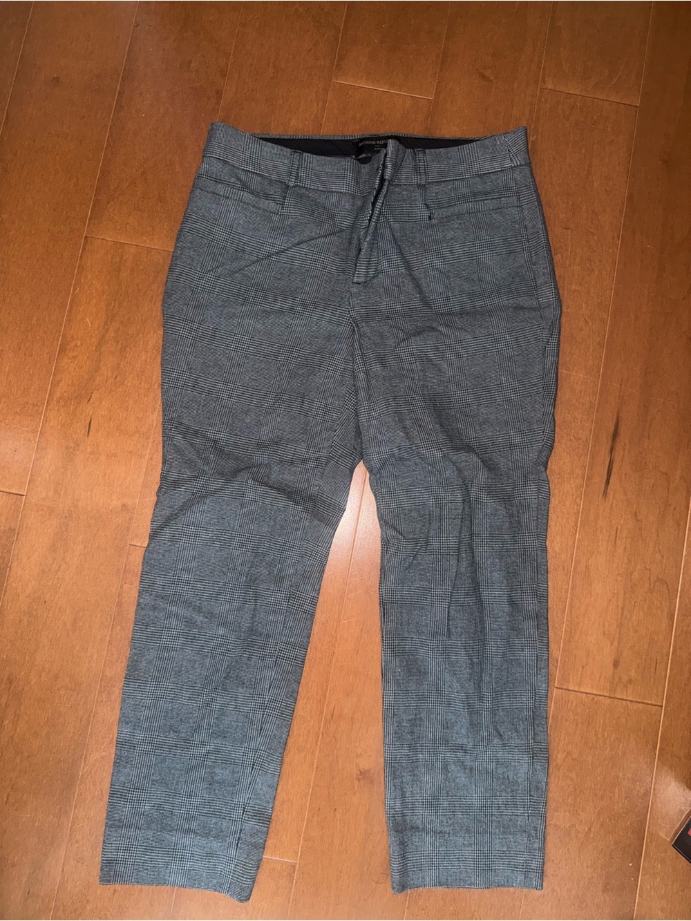 Women’s Gray Glen Plaid Dress Pants